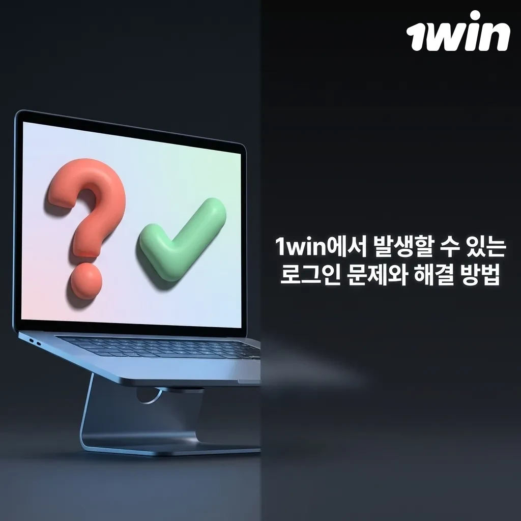 1win 로그인 문제와 해결 방법을 설명하는 표: 비밀번호 분실, 계정 차단, 기술 오류 등 5가지 일반적 문제와 해결책 포함