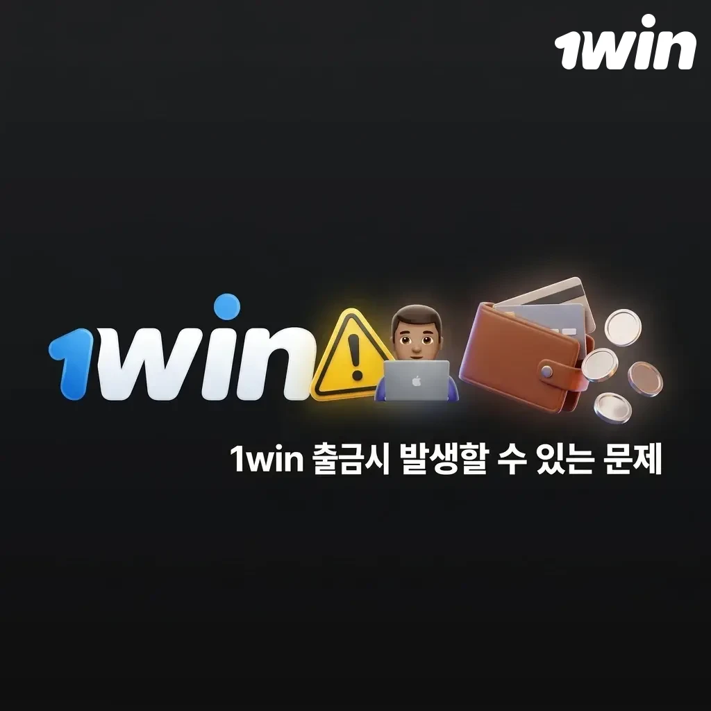 1win 출금 문제 해결 가이드: 지연, KYC 미완료, 보너스 조건, 결제 수단 불일치 안내