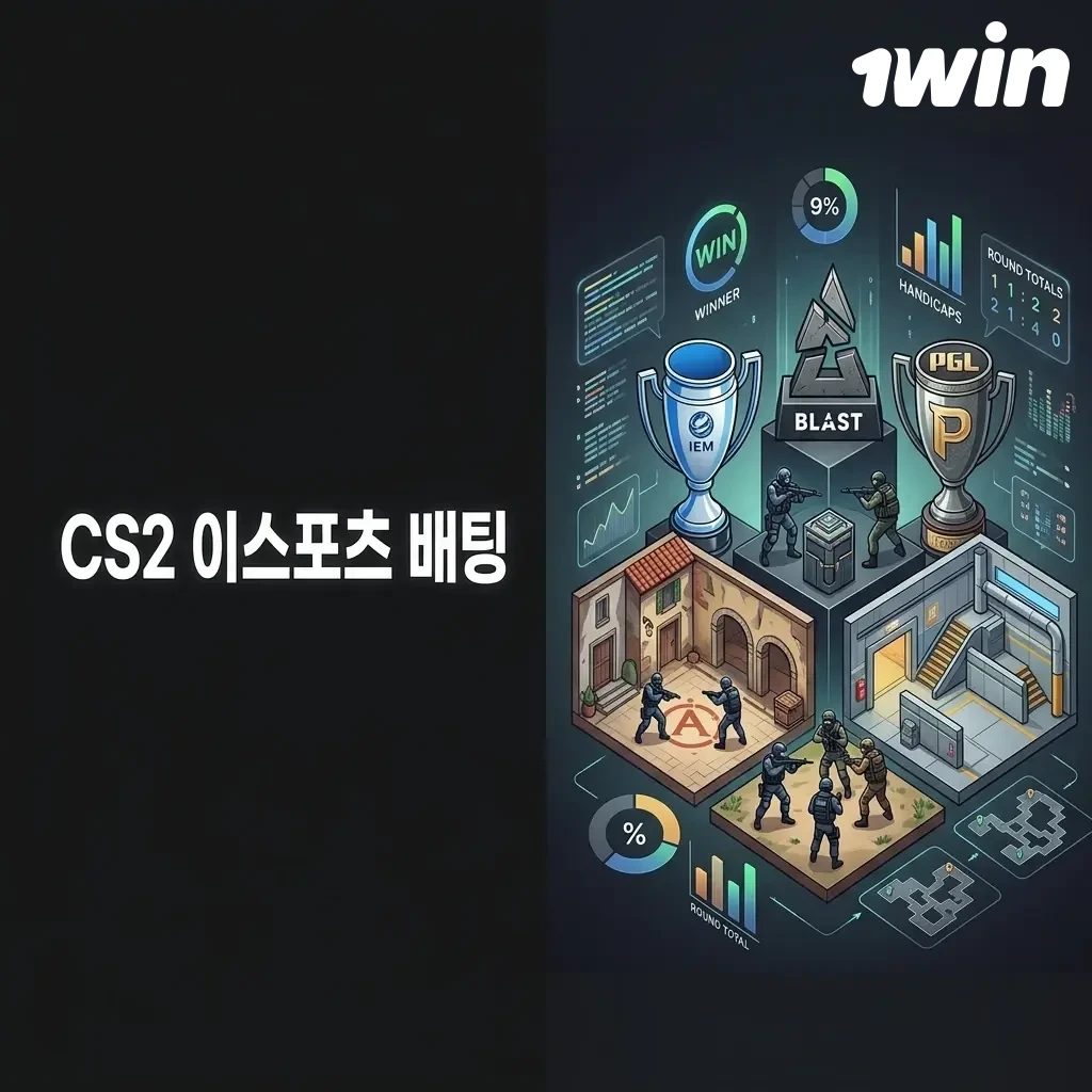 CS2 카운터 스트라이크 2 이스포츠 배팅 - 주요 토너먼트 및 라이브 배팅 안내