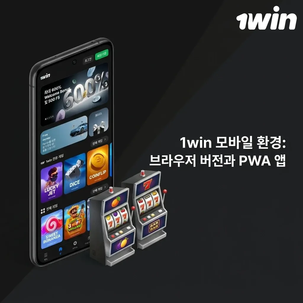 1win 모바일 브라우저와 PWA 앱 비교 – 한국 플레이어를 위한 최적화된 모바일 플레이 환경