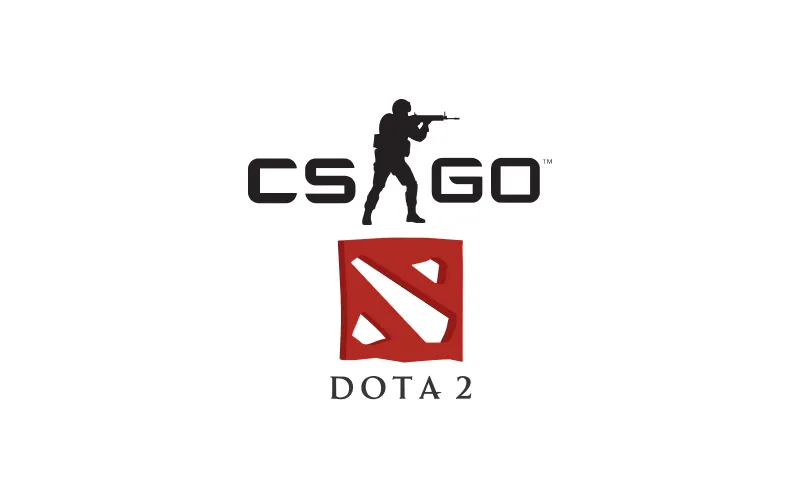 CS 2 Dota 2 심벌 마크.