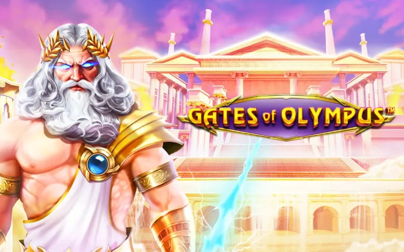 1win Gates of Olympus에서 제우스 보너스 발동 순간.